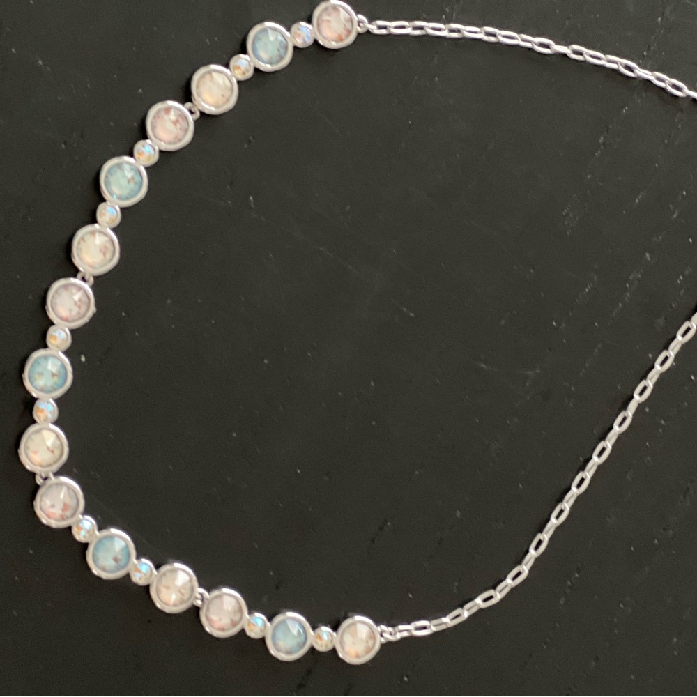 Touchstone Swarovski Crystal necklace Nwt